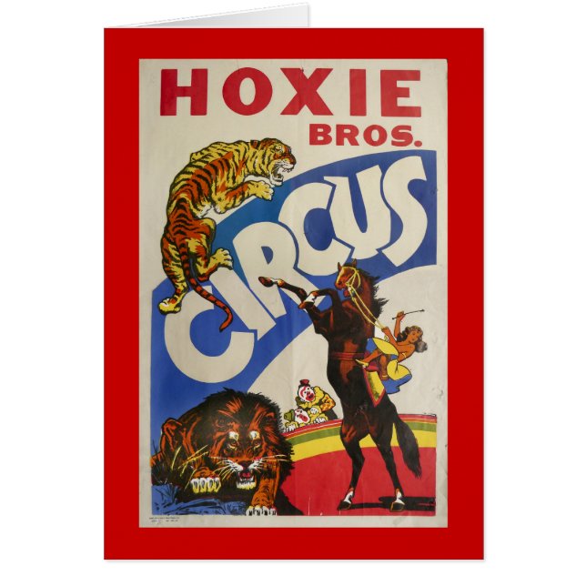 Hoxie Bros. Cirque (Devant)