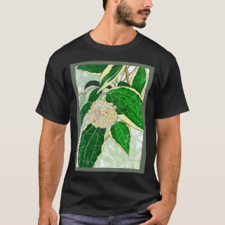 Hoya macrophylla _Variegata_ House Plant Art T-Shi T-Shirt