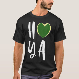 Hoya Plant Kerrii Variegated Heart Love Graphic Wa T-Shirt