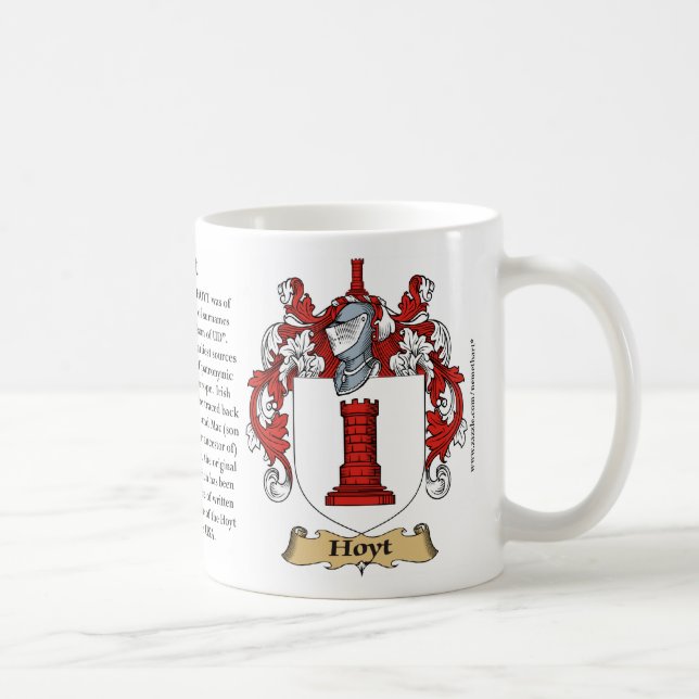 Hoyt, l'origine, la signification et la tasse de (Droite)
