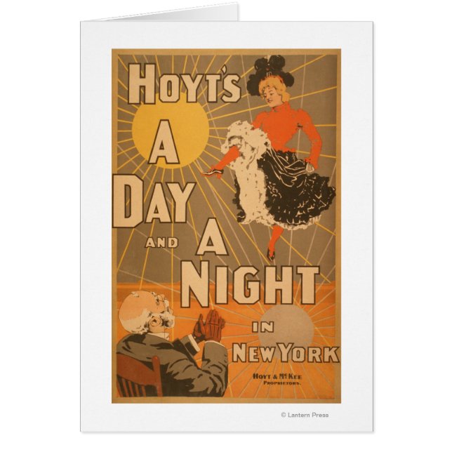 Hoyt's A day and a night in New York City Play (Front)