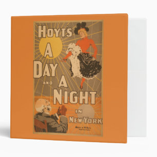 Hoyt's A day and a night in New York City Play Binder