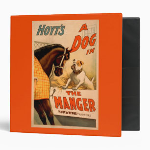 Hoyt's A dog in the Manger Theatre Poster Binder