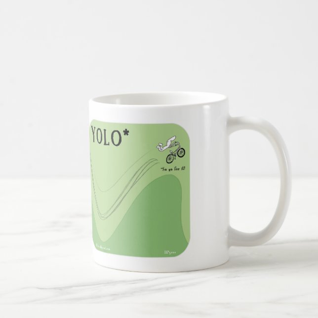 HP5004 "Harold's Planet" YOLO go for it Coffee Mug (Right)