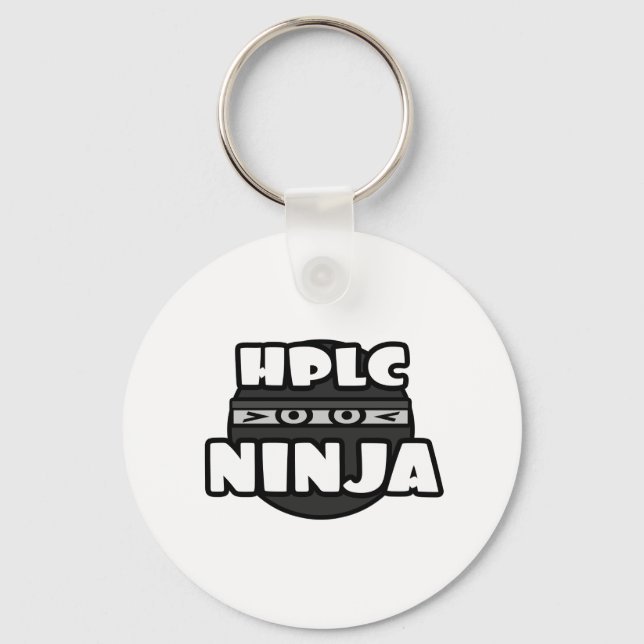 HPLC Ninja Keychain (Front)