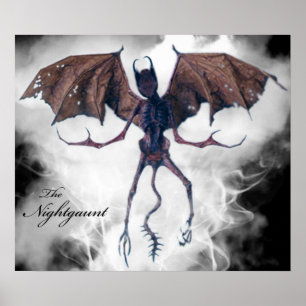 HPL's Nightgaunt Poster