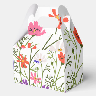 HPy” Happy Message Packaging for Special Gifts Favor Box