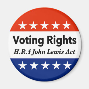 HR4 John Lewis Voting Rights Act Magnet