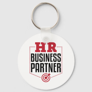 HR Business Partner Human Resources Keychain