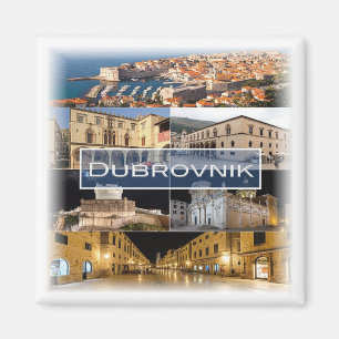 HR * Croatia - Dubrovnik Magnet