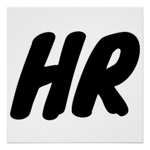 HR - Human Resources Department - Poster
