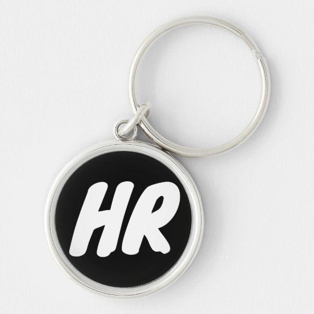 HR - Human Resources Department - Premium Keychain (Front)