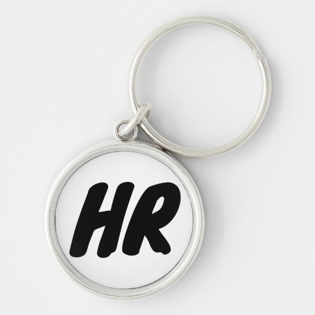 HR - Human Resources Department - Premium   Keychain (Front)