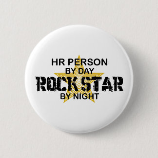 HR Person Deadly Ninja 2 Inch Round Button