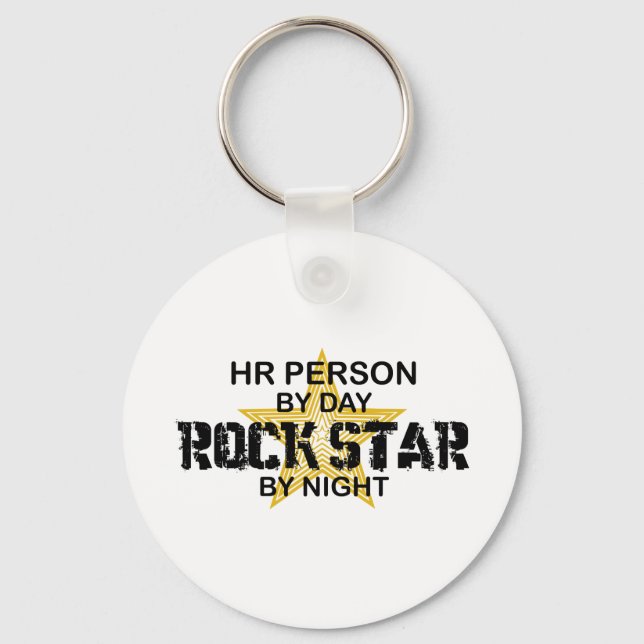 HR Person Deadly Ninja Keychain (Front)
