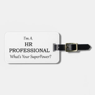 HR Professional Luggage Tag