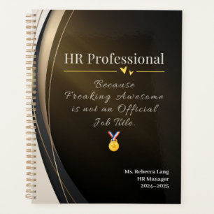 HR Professional Planner – Funny Custom Gift
