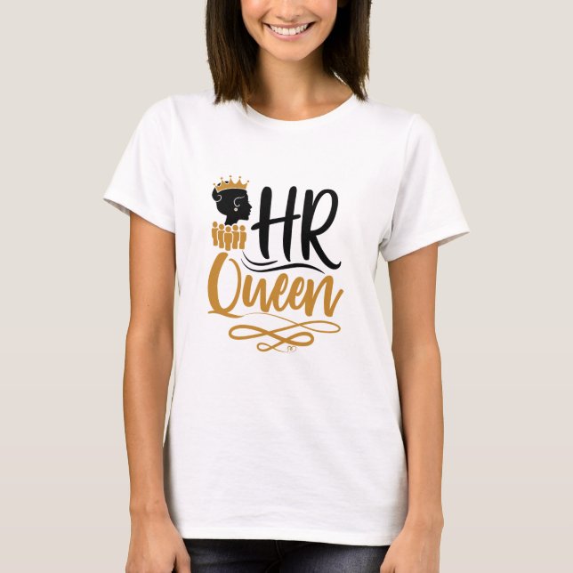 HR Queen Human Resources Women T-Shirt (Front)