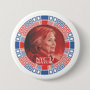HRC for NYC 2017 3 Inch Round Button