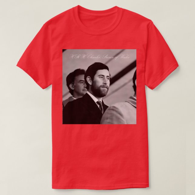 HRH Charles T-Shirt (Design Front)