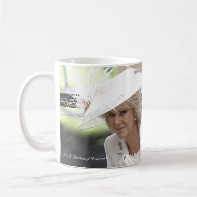 HRH Duchess of Cornwall Coffee Mug (Left)