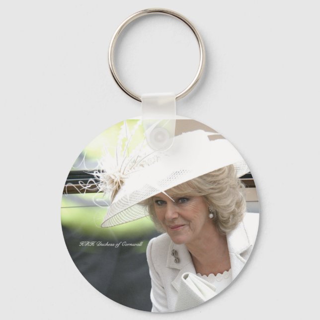 HRH Duchess of Cornwall Keychain (Front)