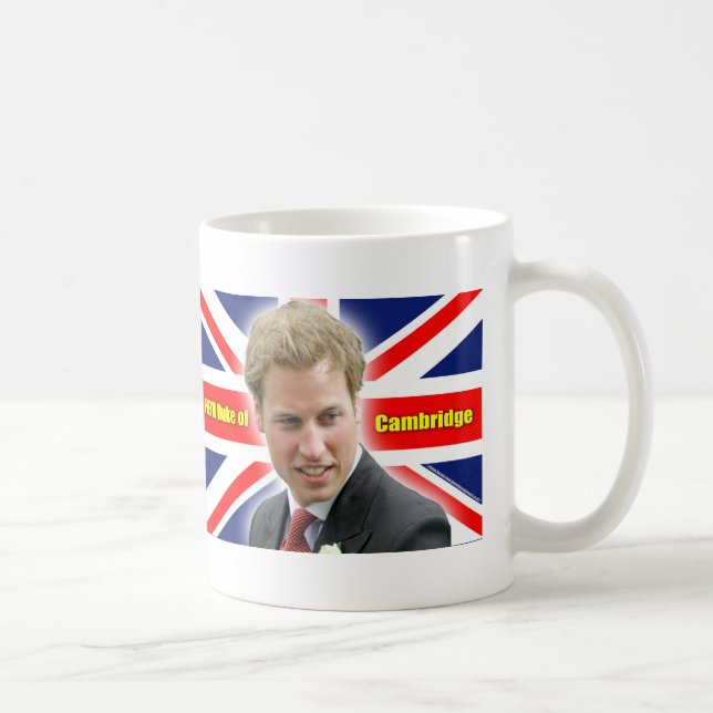 HRH Duke of Cambridge - Stunning! Coffee Mug (Right)