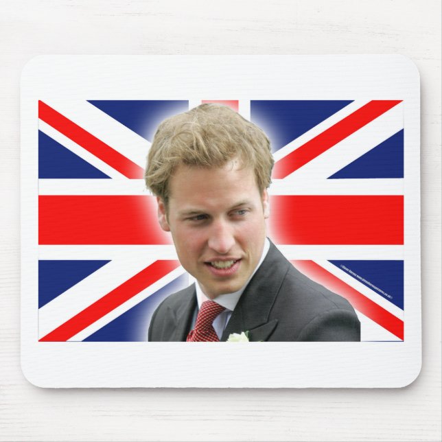 HRH Duke of Cambridge - Stunning! Mouse Pad (Front)