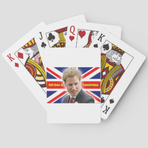 HRH Duke of Cambridge - Stunning! Playing Cards