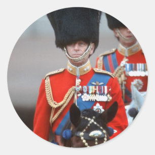 HRH Duke of Edinburgh Classic Round Sticker