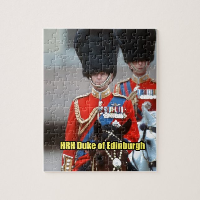 HRH Duke of Edinburgh Jigsaw Puzzle (Vertical)