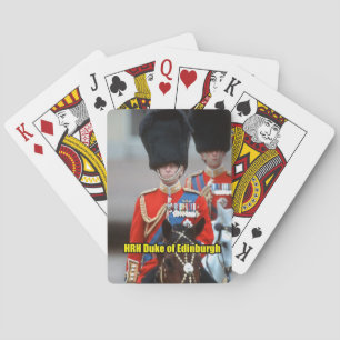 HRH Duke of Edinburgh Playing Cards