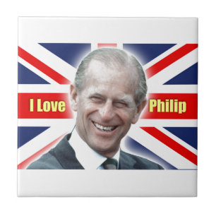 HRH Duke of Einburgh - I love Philip Tile