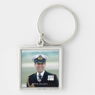 HRH Prince Andrew Keychain
