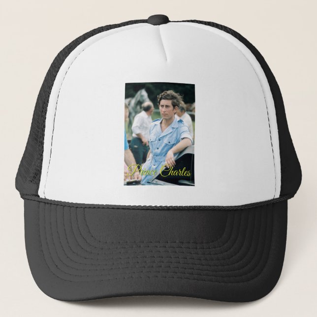HRH Prince Charles Cowdray 1976 Trucker Hat (Front)