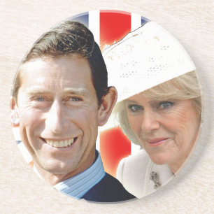 HRH Prince Charles & HRH Duchess of Cornwall Coaster