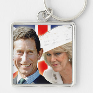 HRH Prince Charles & HRH Duchess of Cornwall Keychain