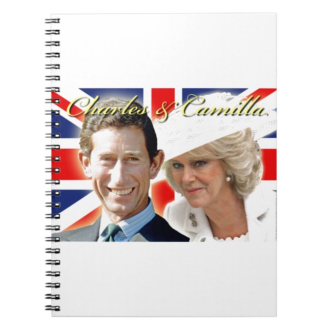 HRH Prince Charles & HRH Duchess of Cornwall Notebook (Front)