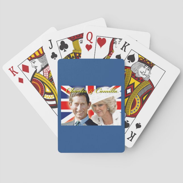 HRH Prince Charles & HRH Duchess of Cornwall Playing Cards (Back)