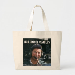 HRH Prince Charles Large Tote Bag