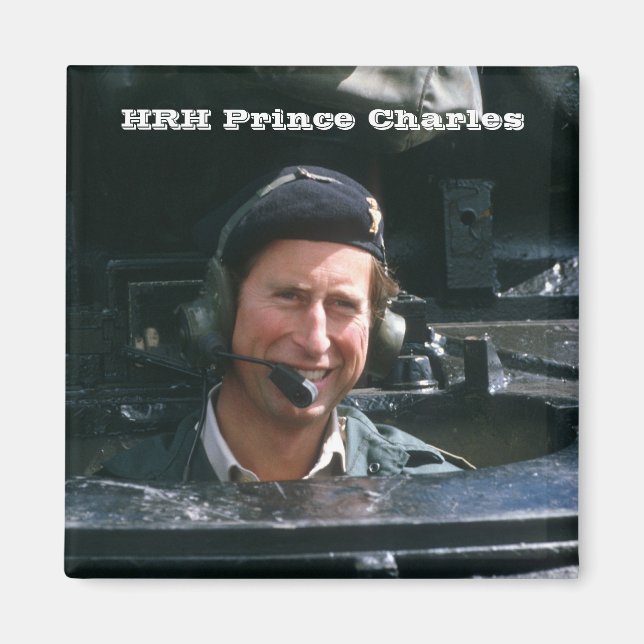 HRH Prince Charles Magnet (Front)
