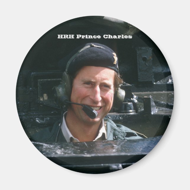 HRH Prince Charles Magnet (Front)