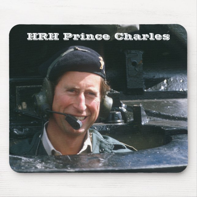 HRH Prince Charles Mouse Pad (Front)
