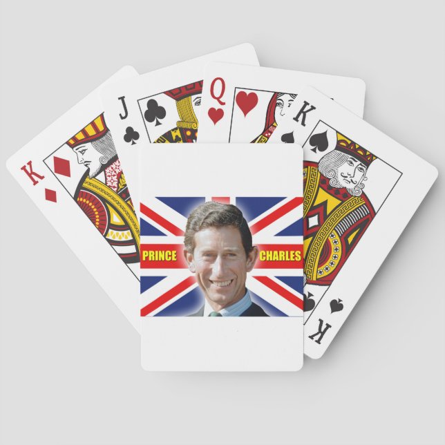 HRH Prince Charles Stunning! Playing Cards (Back)