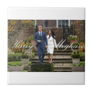 HRH Prince Harry and Meghan Markle Royal Wedding Tile