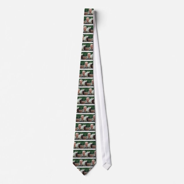 HRH Prince Philip laughing Tie (Front)