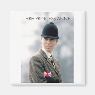 HRH Princess Anne 1973 Magnet