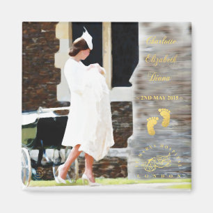 HRH Princess Charlotte Elizabeth Diana - Magnet
