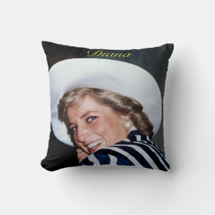 HRH Princess Diana Australia 1988 Pro Photo HD Throw Pillow
