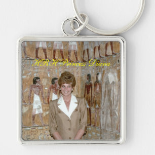 HRH Princess Diana Egypt 1992 Keychain